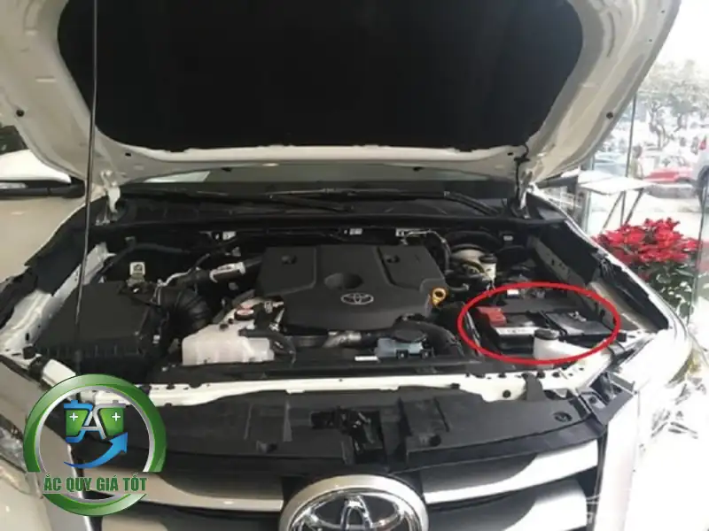 Thông số kỹ thuật tiêu chuẩn của ắc quy Fortuner 2022