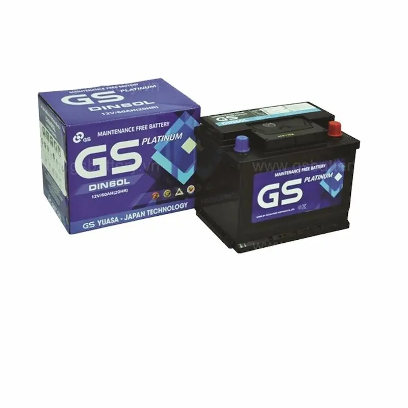 Ắc Quy GS MF Din60R 12V - 60Ah