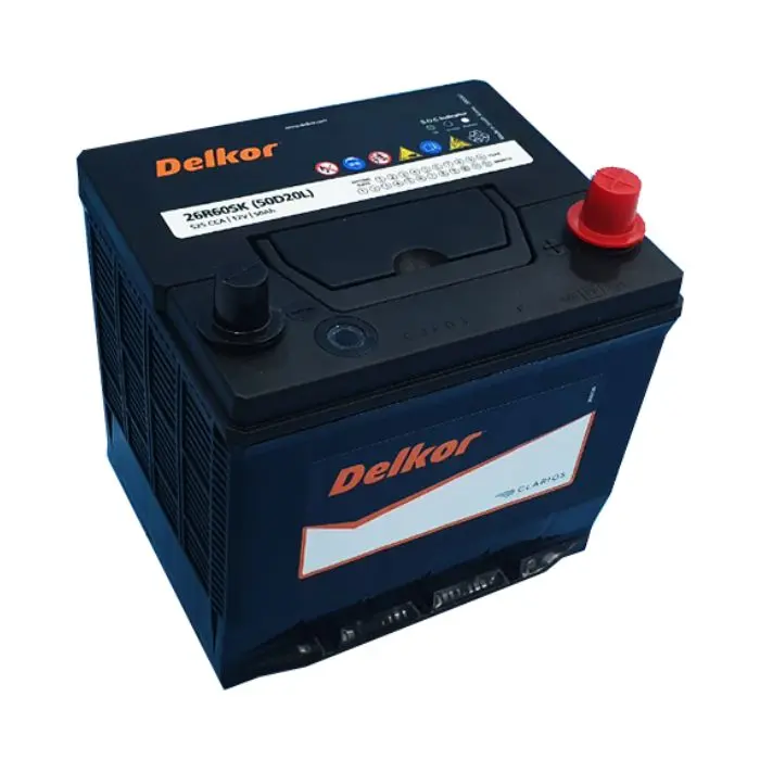 Ắc Quy Delkor NX110-5/L 12V - 75Ah (95D26L/R)