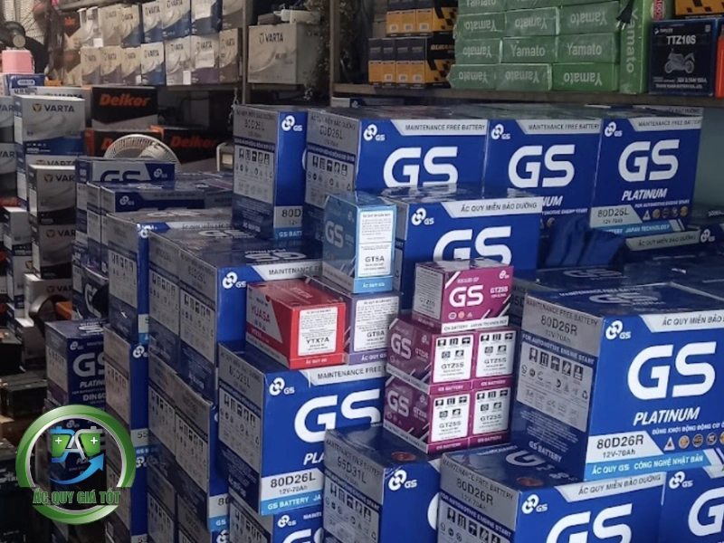 Tại sao nên chọn mua ắc quy GS MF GS11531V tại Ắc Quy Giá Tốt?