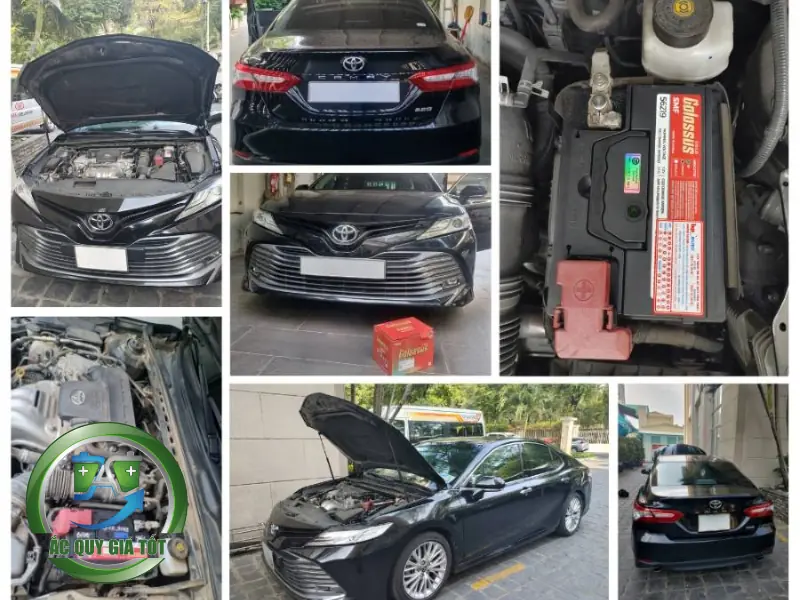 Quy trình thay thế và bảo dưỡng ắc quy xe Camry 2.0