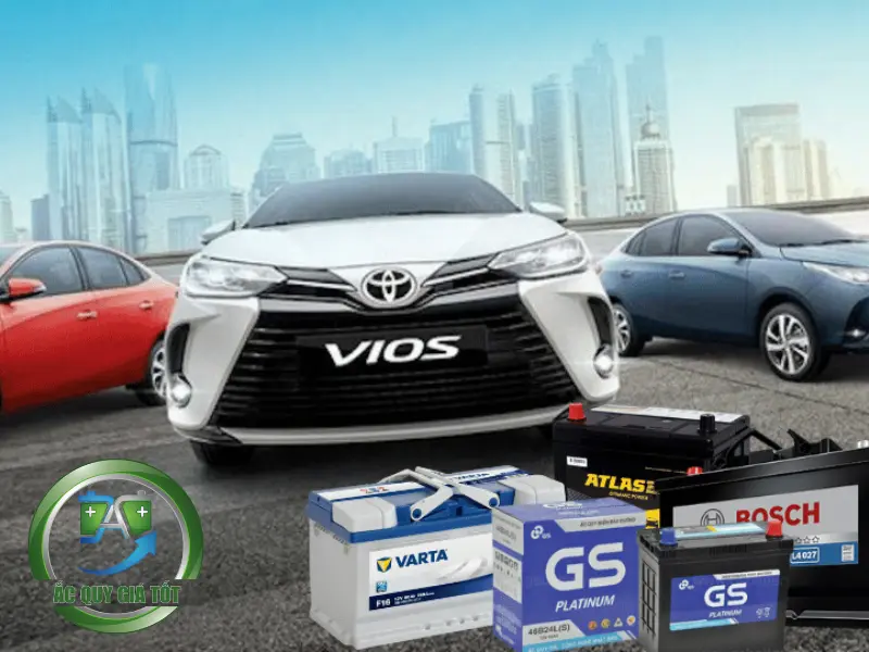 Hướng dẫn chọn ắc quy xe Toyota phù hợp