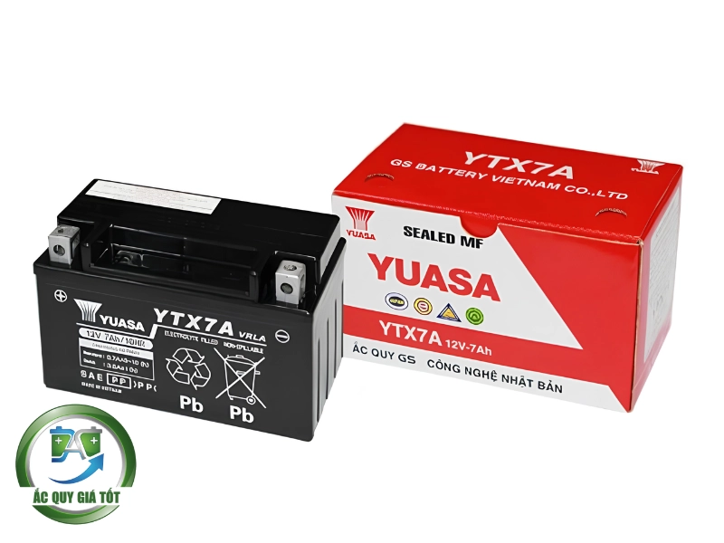 Những ưu điểm nổi bật của dòng ắc quy GS YTX7A