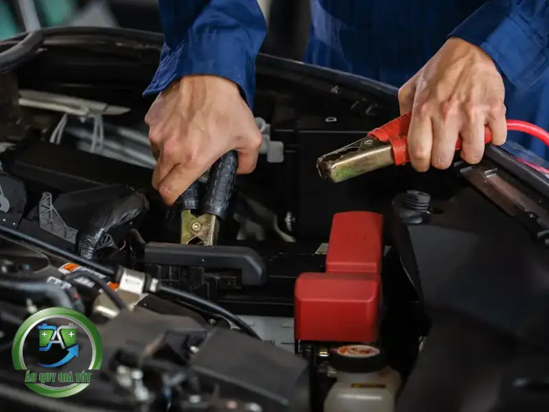 Quy trình thay ắc quy ô tô chuyên nghiệp tại Ắc Quy Giá Tốt