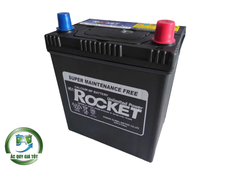 Thông số kỹ thuật chi tiết của ắc quy Rocket SMF NX100 S6 12V 45Ah