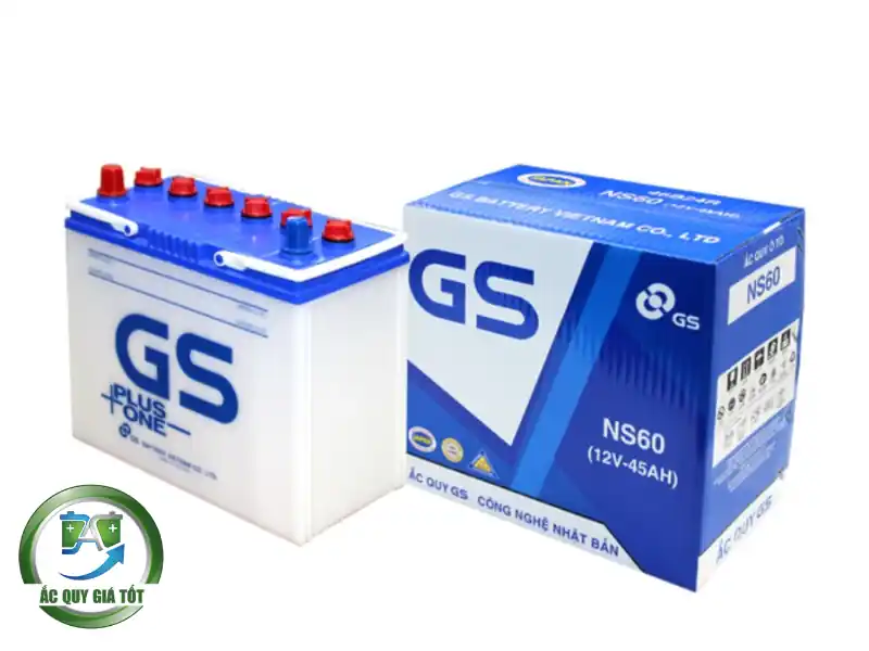 Ắc Quy GS NS60 12V - 45Ah