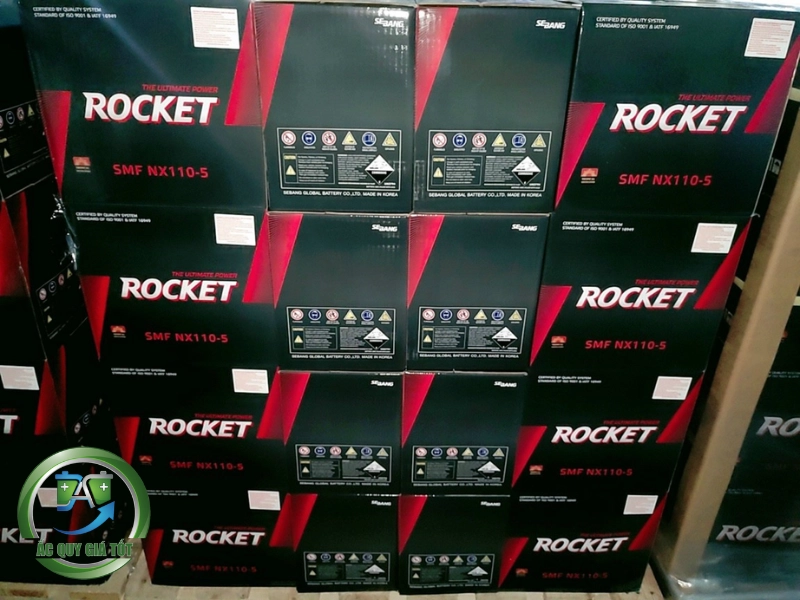 Tại sao nên mua ắc quy Rocket tại hệ thống Ắc Quy Giá Tốt?