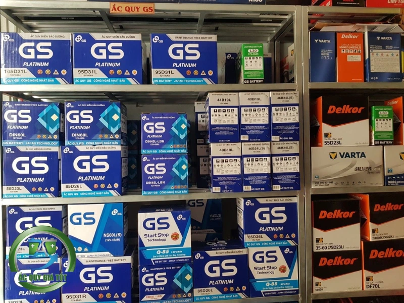 Tại sao nên chọn mua ắc quy GS tại hệ thống Ắc Quy Giá Tốt?