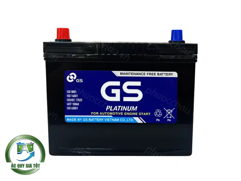 Ắc quy GS MF 80D26R 12V - 70Ah