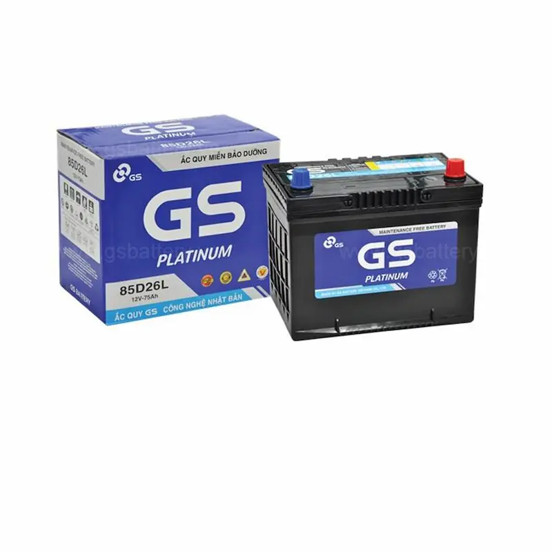 Ắc Quy GS 75Ah 12V - MF 85D26L