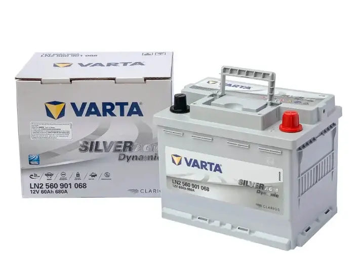 Ắc quy Varta AGM LN2 (12V-60AH) DIN60L