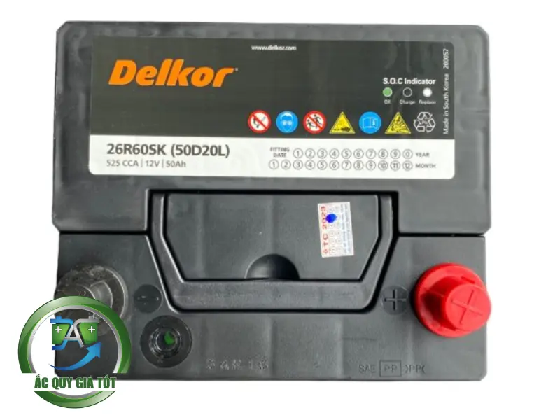 Ưu điểm vượt trội của bình ắc quy Delkor