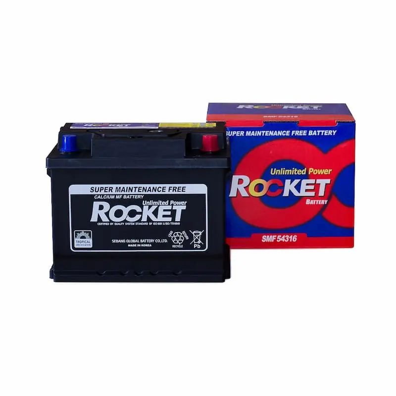 Ắc Quy ROCKET SMF 54316 12V - 43AH 