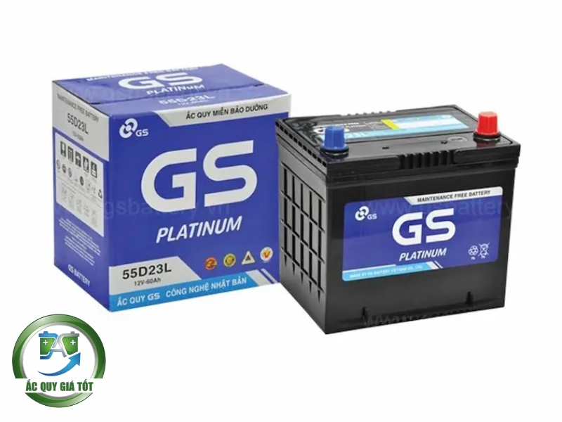 Đánh giá ưu điểm và hạn chế của dòng ắc quy GS MF 55D23R 12V 60Ah