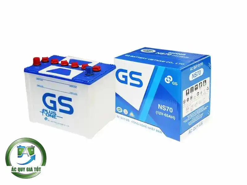 Ắc Quy GS NS70 12V - 65Ah