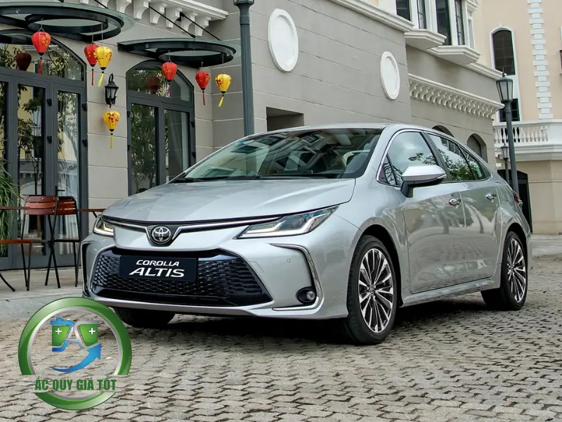 Báo giá ắc quy xe Altis chi tiết theo dung lượng và thương hiệu