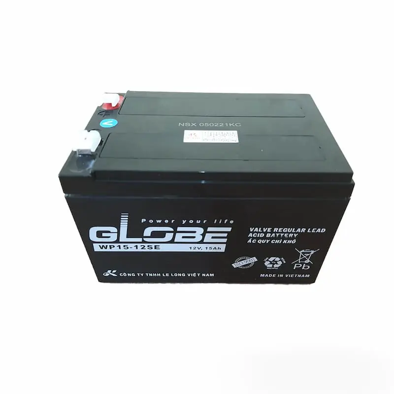 Ắc quy GLOBE WP15 - 12SE 12V - 15AH
