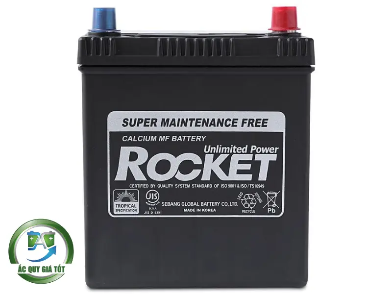 Ắc quy ROCKET 12V 35AH SMF NS40ZLS 