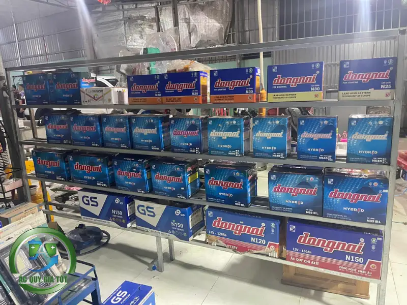 Danh mục sản phẩm ắc quy chính hãng đa dạng cho mọi dòng xe