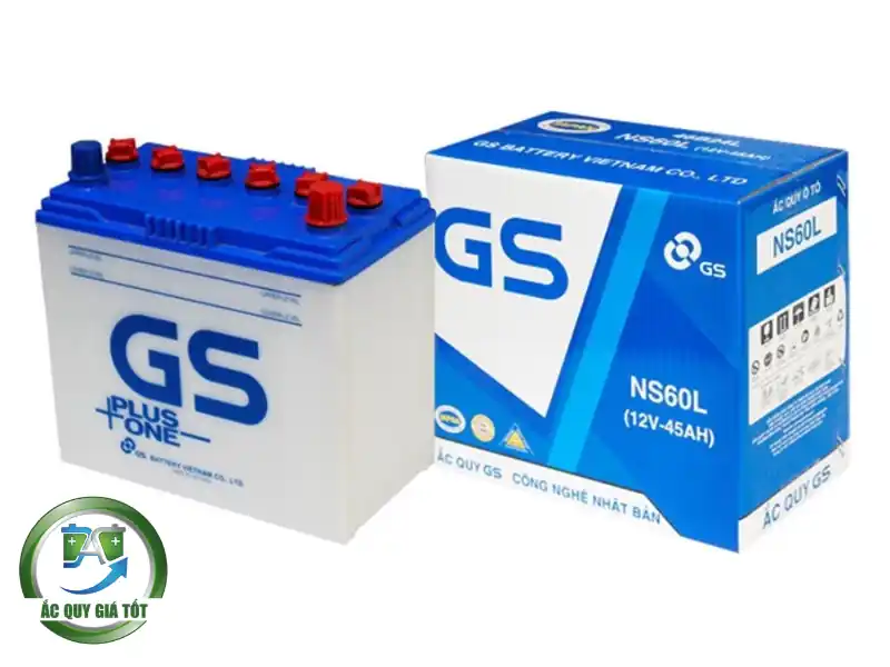 Ắc Quy GS NS60L 12V - 45Ah