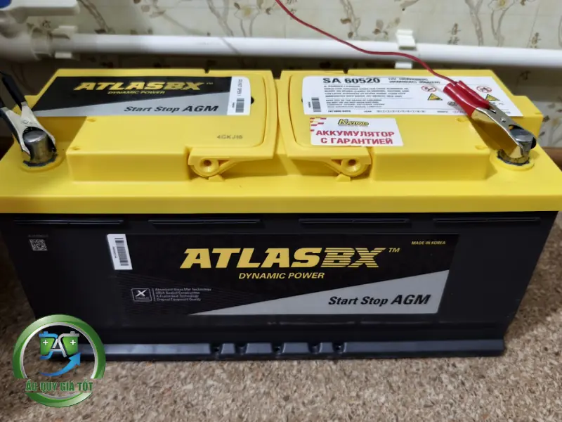 Dòng ắc quy Atlas AGM