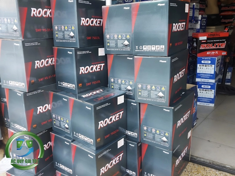 Nên mua ắc quy Rocket ở đâu để đảm bảo chất lượng?