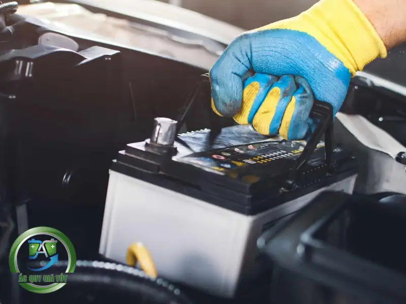 Quy trình thay ắc quy ô tô chuyên nghiệp tại Ắc Quy Giá Tốt