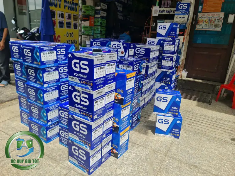 Những ưu điểm vượt trội giúp ắc quy GS chiếm lĩnh thị trường
