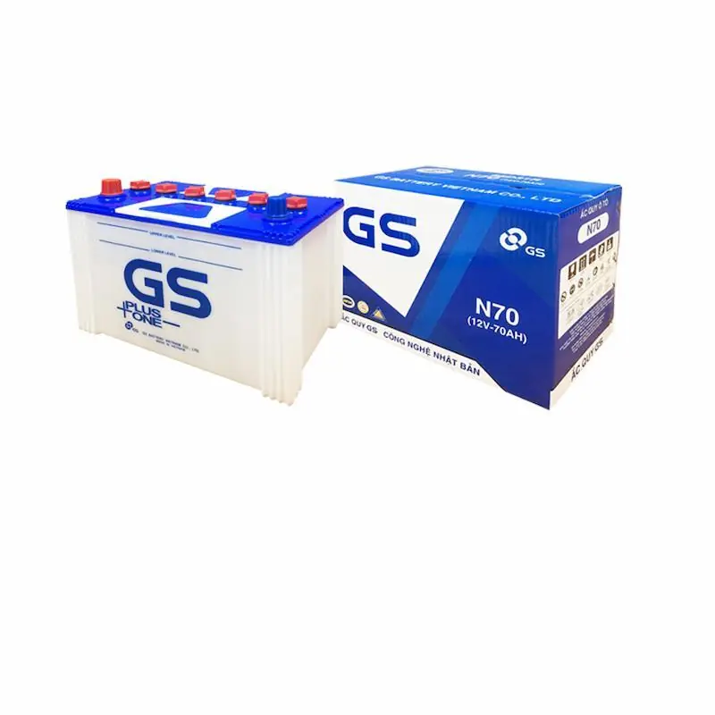 Ắc Quy nước GS 55D23L 12V - 60Ah