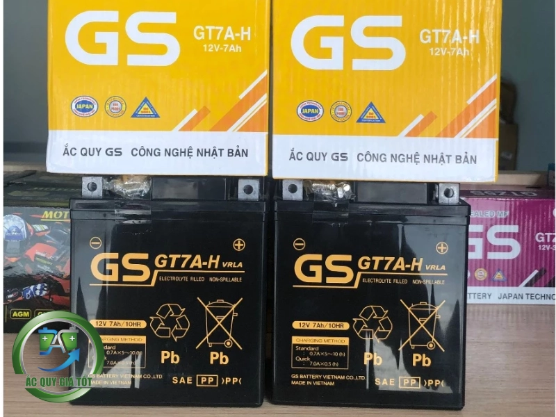 Phân tích ưu điểm và hạn chế của ắc quy GS 12V 7Ah MF GT7AH