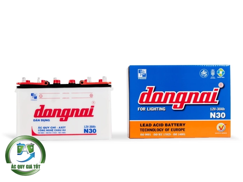 Ứng dụng thực tế của ắc quy Đồng Nai N30 12V 30Ah