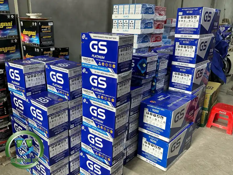 Cách phân biệt ắc quy GS NS40Z, NS40ZL và NS40ZLS 