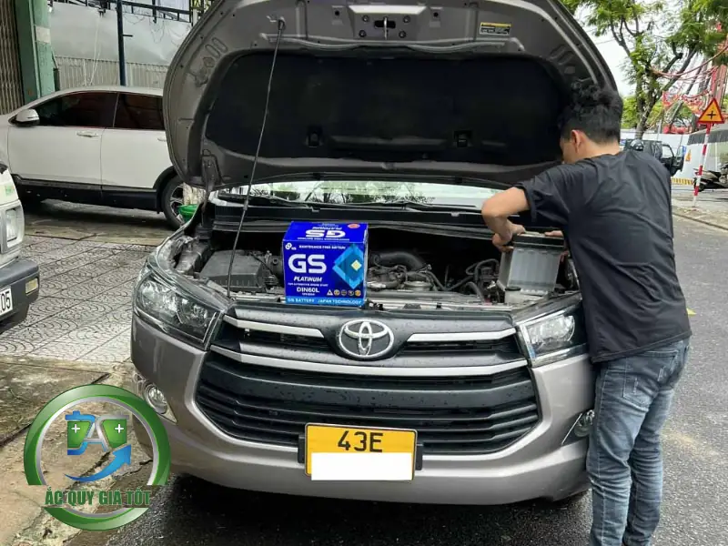 Giá ắc quy Innova 2022 trên thị trường