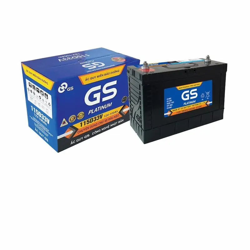 Ắc Quy GS MF GS11531V 12V 100AH
