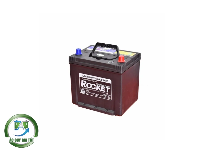 Thông số kỹ thuật chi tiết ắc quy Rocket 12V 65Ah SMF 75D23R