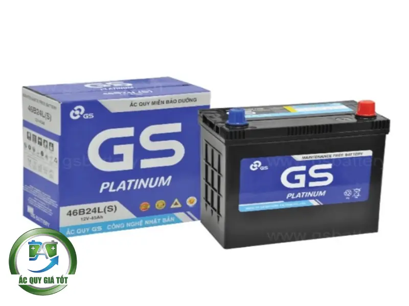 Ắc Quy GS MF 46B24LS 12V - 45Ah