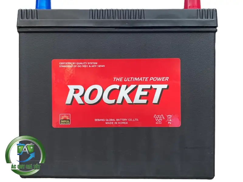 Thông số kỹ thuật chi tiết của ắc quy Rocket SMF NX100-S6L 12V - 45Ah