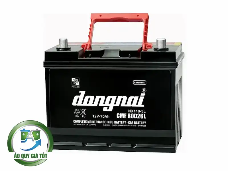 Thông số kỹ thuật ắc quy Fortuner 2019