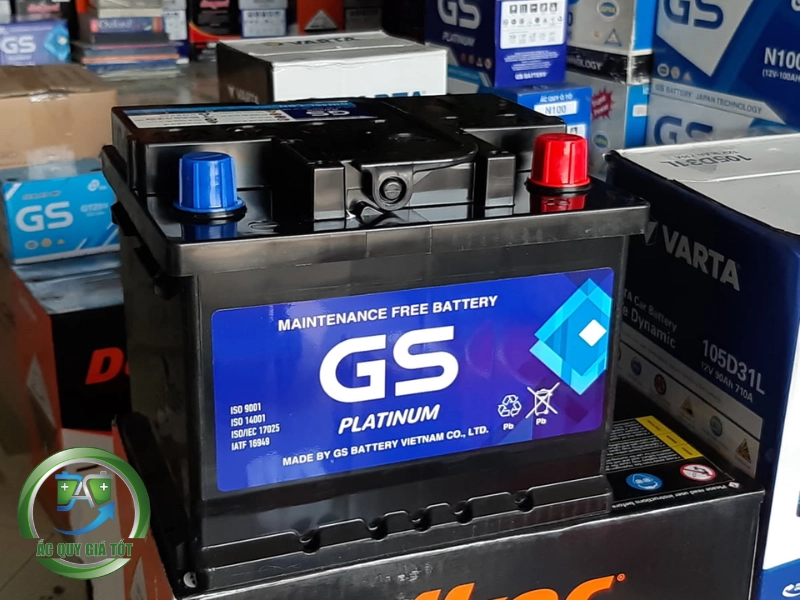 Mua ắc quy GS chính hãng tại đại lý Ắc Quy Giá Tốt