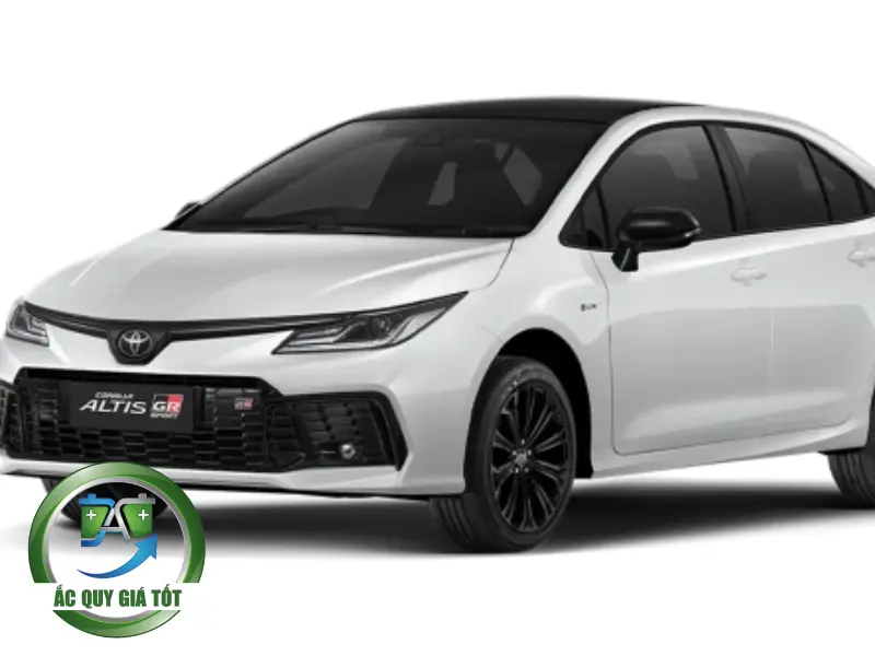 Thông số kỹ thuật chuẩn của ắc quy cho xe Toyota Altis