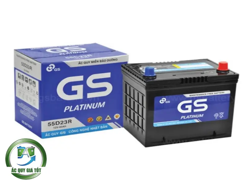 Cập nhật giá ắc quy GS 60Ah chính hãng hiện nay