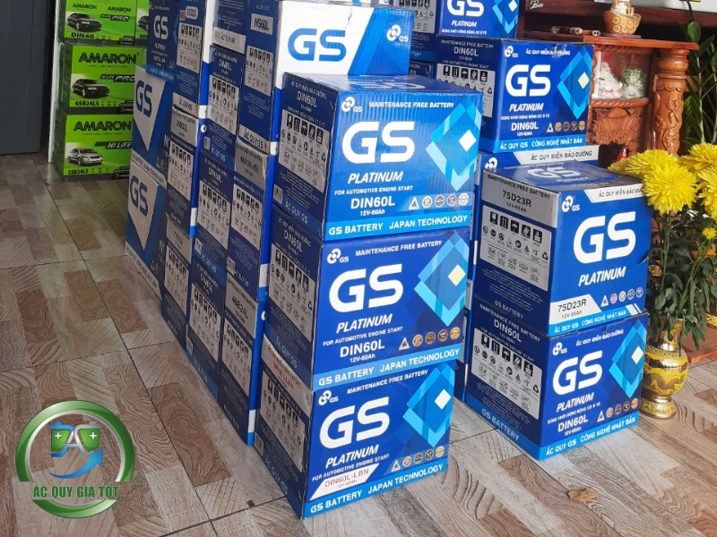 Nên mua ắc quy GS ở đâu uy tín?