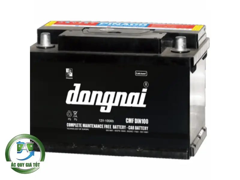 Ắc quy Đồng Nai CMF DIN100 12V - 100AH