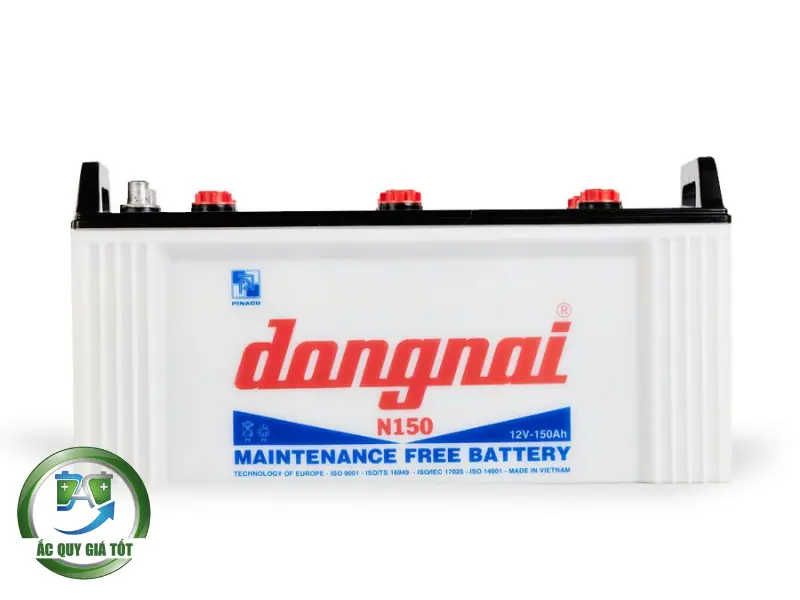 Tổng quan và thông số kỹ thuật chi tiết của ắc quy Đồng Nai N150