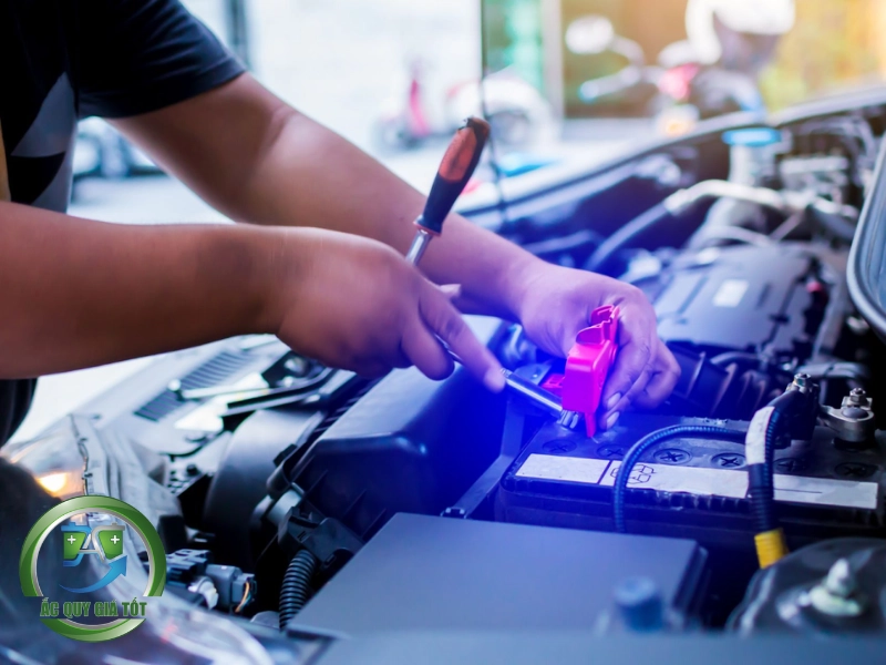 cách khắc phục bình ắc quy bị phồng