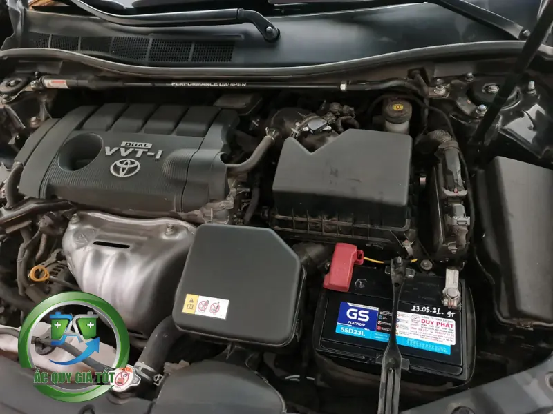 Thông số kỹ thuật ắc quy chuẩn cho xe Camry 2.0 theo từng đời xe