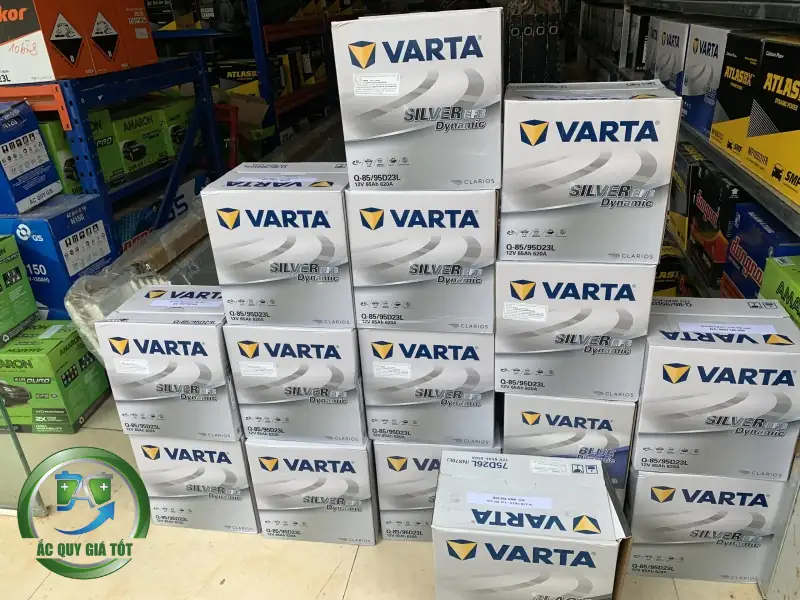 Các dòng sản phẩm ắc quy Varta chủ lực được cung cấp bởi Ắc Quy Giá Tốt