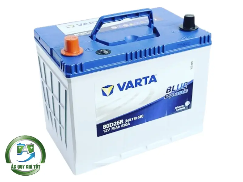Giá bình ắc quy Varta 75Ah trên thị trường hiện nay