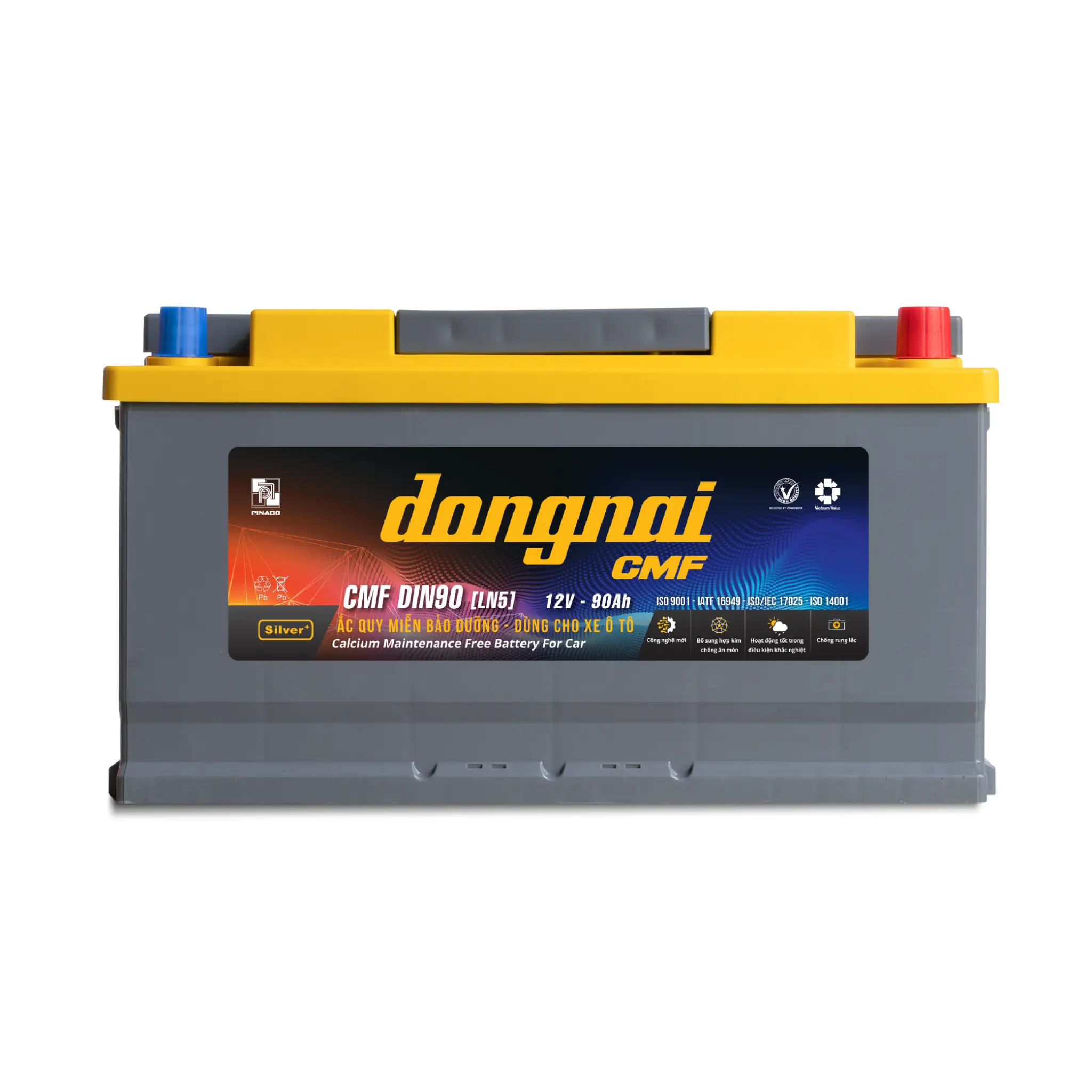Ắc quy Đồng Nai CMF DIN90 LN5