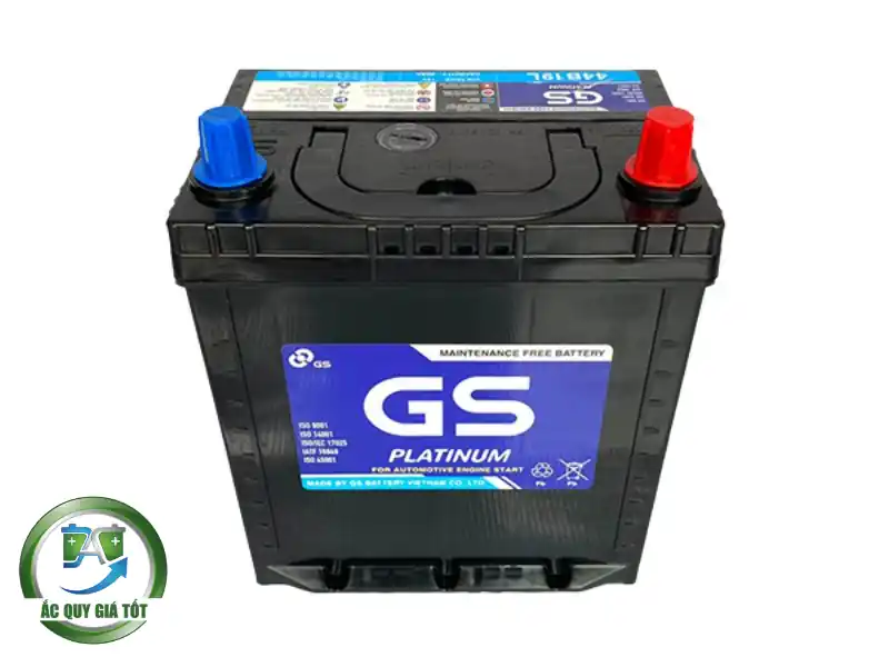 Các dòng xe tương ứng sử dụng ắc quy GS